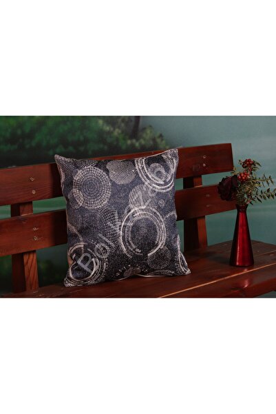 Bolkazan.com Pernă de căptușeală din fibre de mărgele fără căptușeală cu două fețe cu modele geometrice 40x40