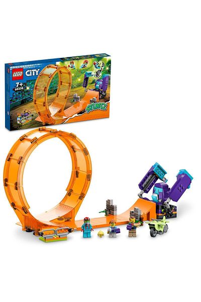 LEGO City Chimpanzee Fist Performance Circle 60338- Flywheel Performance Motorcycle Set (226 Pieces)