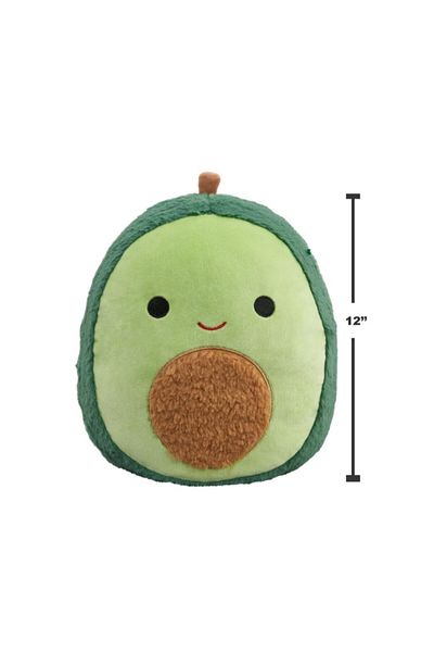 Squishmallows 12" Fuzzamallows Austin Avocado Plush | Washable, Soft Toy, All Ages