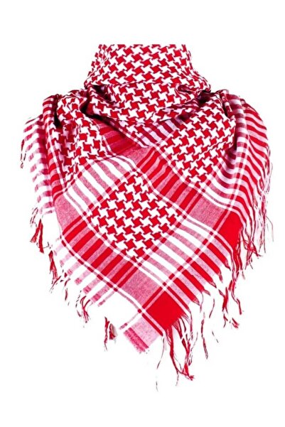 DESKOM Cotton Puşi Poşu Kefiye Shawl 100*100