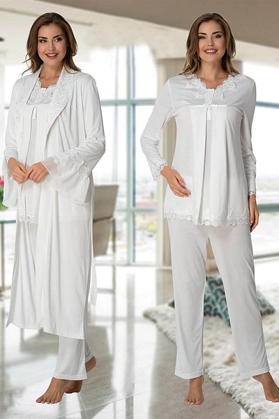 by İGP Maternity Pajama Set with Dressing Gown