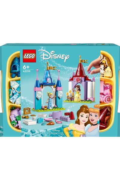 LEGO Disney Princess Creative Castles 43219 - 140 Pieces Creative Toy Set