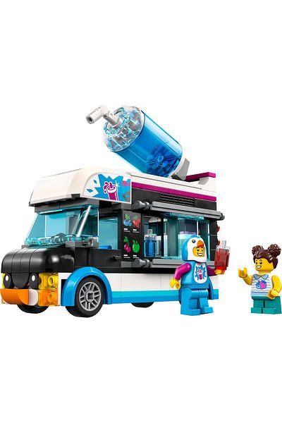 LEGO City Penguin Ice Cream Cart 60384 - Toy Construction Set For Children Aged 5 And Above (194 PIECES)