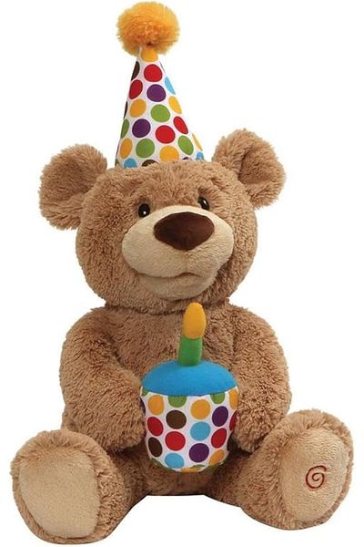 Gund Happy Birthday Teddy Animated Plush 17in 6055576