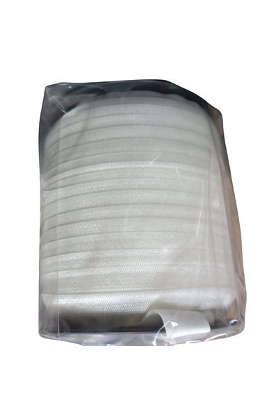 Tahtakale Toptancısı Laundry Rubber Flat 1 cm 1 Meter Ecru