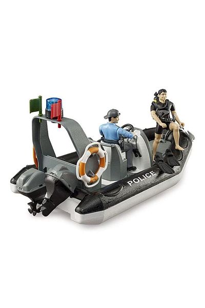 Bruder Peak Lamp Police Zodiac 2 Figure and Accessories 62733 Licensed Product