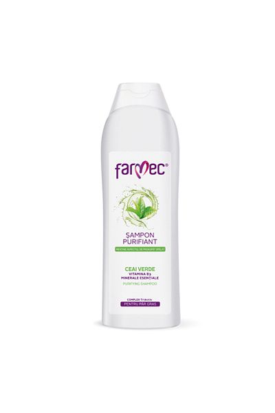Farmec Sampon purificator cu ceai verde 400 ml