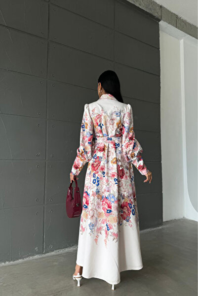 Neşeli Butik Women Midi Length Design Dress Nbemp2662