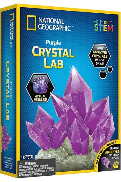 NATIONAL GEOGRAPHIC Purple Crystal Growing Lab, Rtngpcrystal