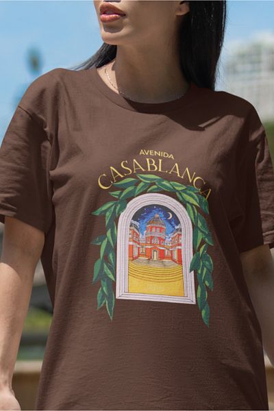 SUNFREE ΔΙΑΣΤΑΣΗ ΓΥΝΑΙΚΕΙΟ ΜΠΛΟΥΖΑ POPULAR TREND CASABLANCA PRINTED