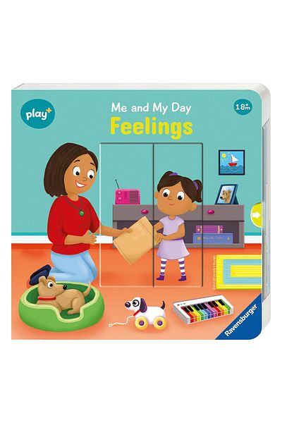 RAVENSBURGER Play+ Me and My Day: Feelings - Infant and Baby Educational Book