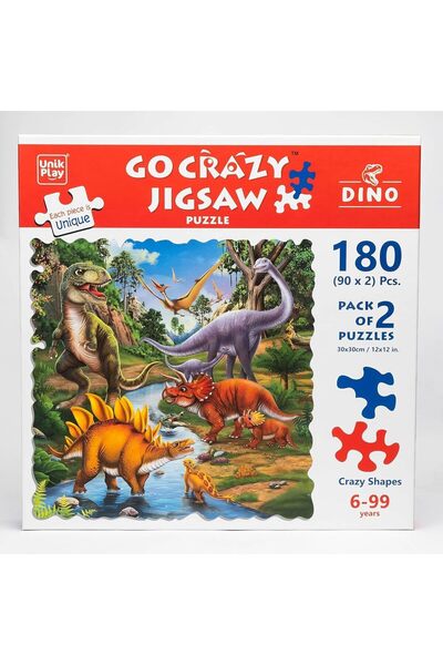 UNIKPLAY لعبة أحجية الصور المقطوعة المجنونة - دينو