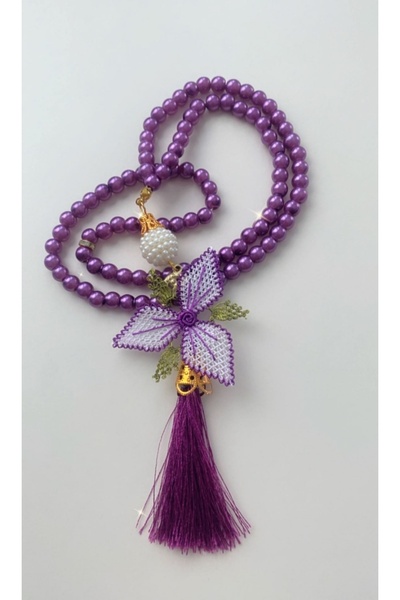 L MAN İğne Oyalı Tesbih Hediyelik Hobi