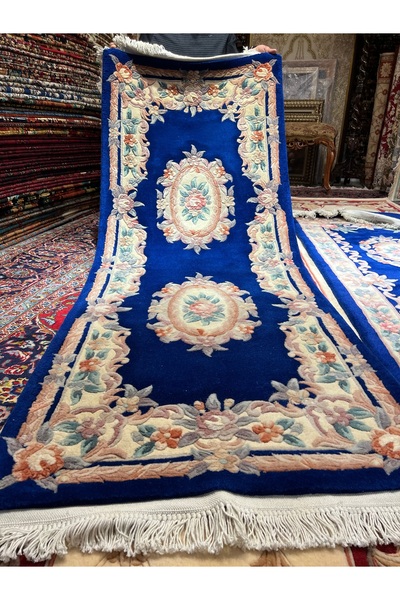 RD RAMAZAN DAĞ EL HALI SANATI El Dokuma Kabartmalı Çin Halısı Birinci Sınıf  ...