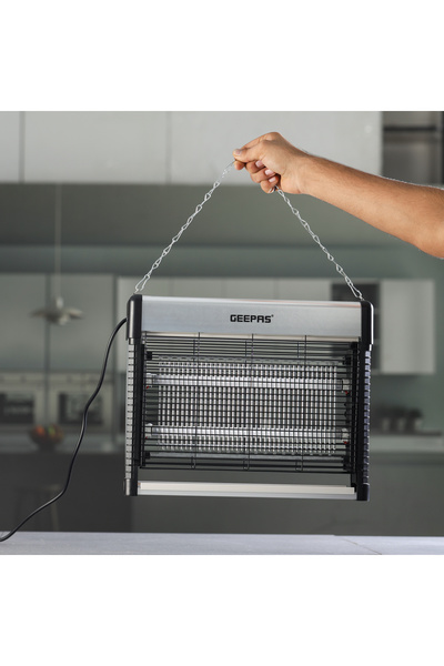 Geepas قاتل الحشرات الكهربائي - GBK25617/ جهاز قتل الحشرات الأوتوماتيكي، 16 و...