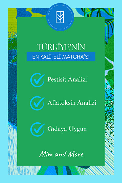 Mim and More بلو ماتشا - مسحوق بلو سبيرولينا سوبر فود ماتشا، 50 جرام
