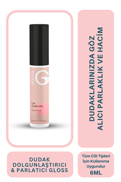 CNR Goccia Dudak Dolgunlaştırıcı Gloss | Daha Pürüzsüz ve Parlak Dudaklar 6ML