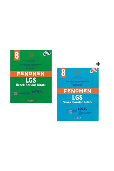 Fenomen Yayıncılık Fenomen MEB Örnek LGS Sorulari Sözel -Sayısal