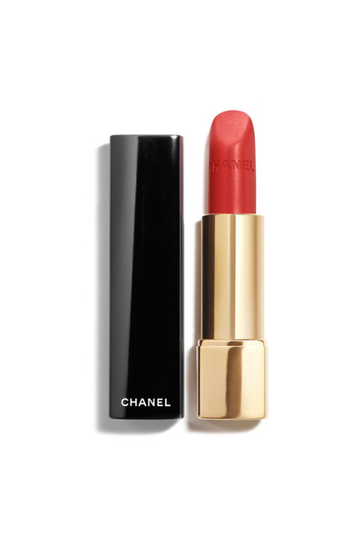 Chanel مكياج مكمل لأحمر الشفاه اللامع غير اللامع-48 أردينتي الذي يجعل لون الب...