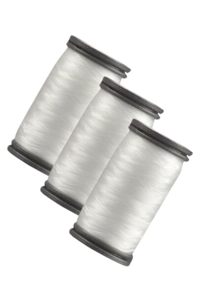 Twin Store حبل شبح 100 متر شفاف 3 قطع