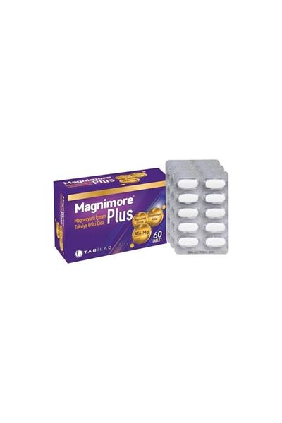 Magnimore Tab Medicine Plus Magnesium Containing Food Supplement 60 Tablets