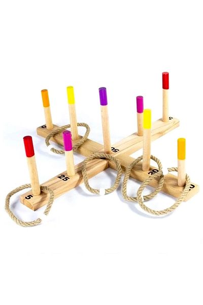 Skygo Playwood Wooden Ring Toss Game in Box