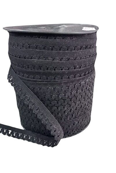 Leyaton شريط تعليق الملابس عرض 1 سم أسود 1 متر LWLHM-RSYT34