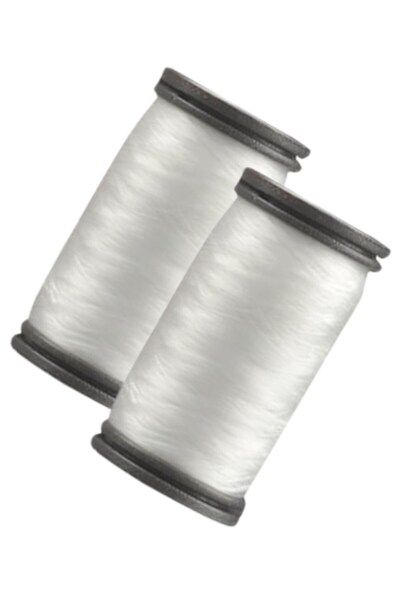 Twin Store حبل شبح 100 متر شفاف 2 قطعة