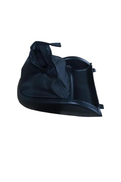 ZETOTO Fiat Doblo 3 Black Gear Shift Knob and Gear Shift Gaiter Leather Trim 6 Later Models
