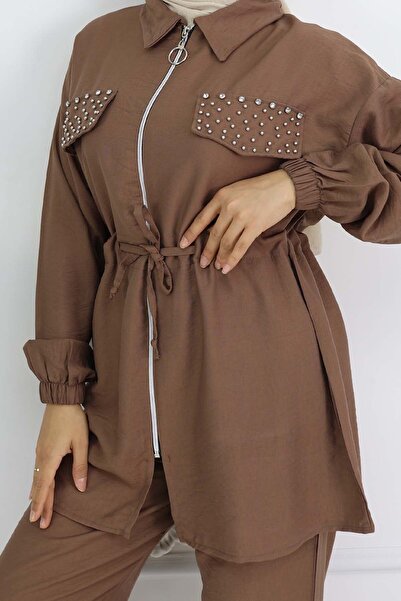 benguen Stoned Linen - Airobin Suit Tan (4766)