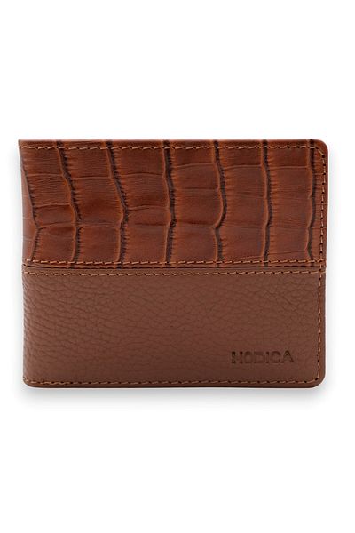 Modica Roma - Genuine Leather Classic Men's Wallet & Gift Key Holder – with 9 Card Compartments, Thin & Stylish Ta