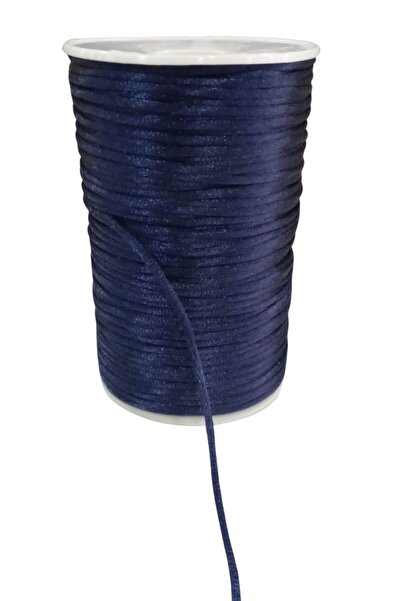 Twin Store حبل ذيل الفئران 0.5 ملم أزرق داكن 1 متر