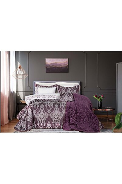 Özdilek Nostalgıa Çeyiz Seti Mürdüm 11 Parça