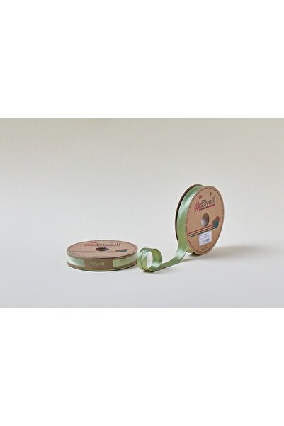 Twin Store الأنابيب الساتان طبقة 017 الجوز الأخضر 2 سم 25 متر 100% البوليستر
