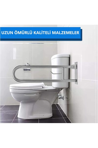 Berta Hijyen Engelli Hareketli Tutunma Barı Kağıtlıklı - Tuvalet Kağıtlıklı T...