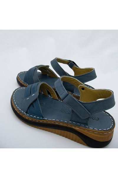 CONSUELO Orthopedic Leather Velcro Sandals 10222
