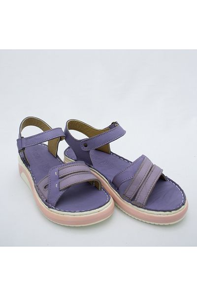 CONSUELO Sandale ortopedice din piele cu velcro 10222