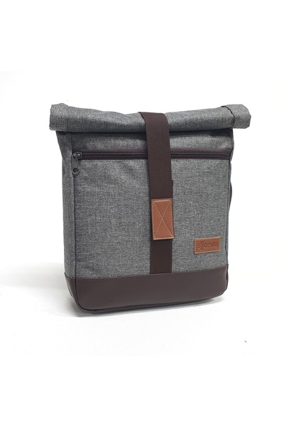 Exception 13 inç & 14 inç Dikey Postacı Çantası, Günlük Çanta, Okul Çantası, Rulo Çanta