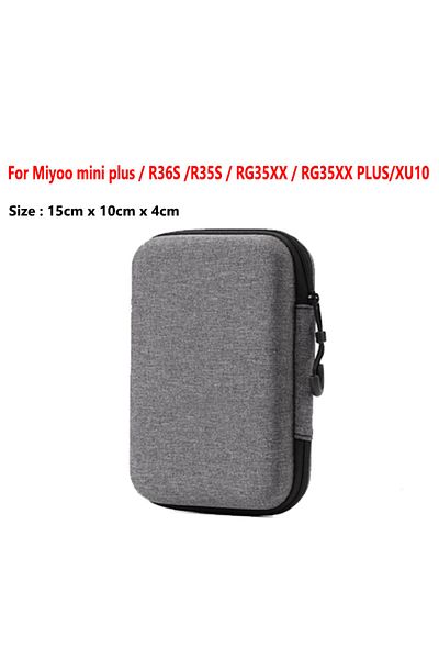 DEZORQ 02 Protect Game Storage Case for Miyoo Mini Plus M17 R36S R35S Portable Storage Console Bag Carry Ca