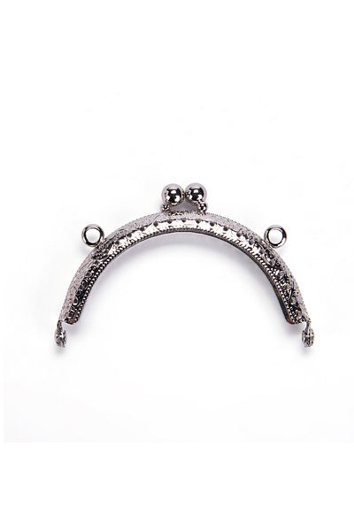 Sultan Silver Oval Perforated Burç 8,5 cm