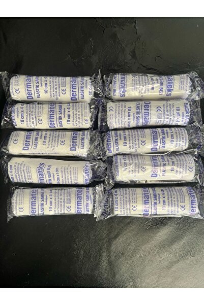 Dermateks ELASTİK SARGI BEZİ 10CM 4 METRE