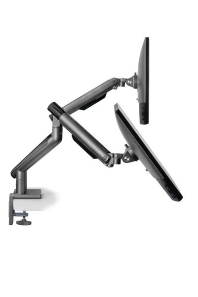 Twisted Minds Tm-49-C012-G Premium Mechanical Amortisor 17"- 32" Max 2X 9kg Double Monitor Arm