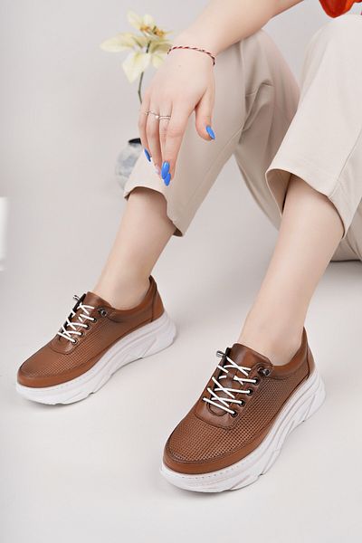 Diego Carlotti Genuine Leather Women's Casual Sneaker Shoes Dd2102