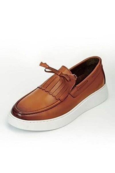 Byterre حذاء Firenze Tan Loafer - جلد طبيعي وأحذية مصنوعة يدويًا