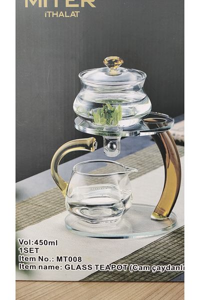 Bayer Teapot Glass - Pipe - Medicine Will Be Smoked Correct (Glass-Pipe-Medicine Will Be Smoked Correct)