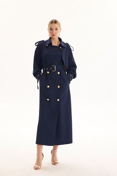 Missemramiss 4721 Rose Trench Coat
