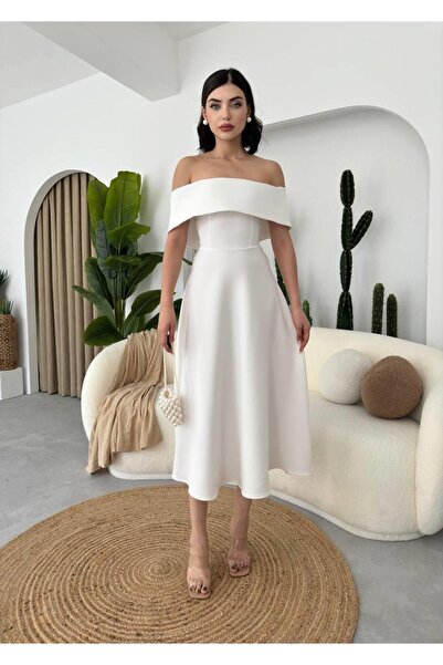 conconmoda Silvain Madonna Midi Boy Elbise