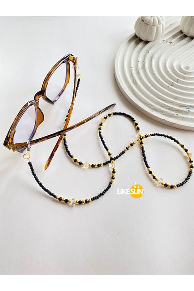 LiKESUN Light Design Women's Glasses Strap Glasses Lanyard (Double Wrap Necklace)
