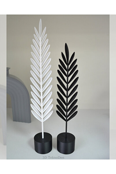 Genel Markalar MODERN DEKORATİF TÜY ŞEKLİNDE AKSESUAR - 2 Lİ TÜY DEKOR SETİ -...