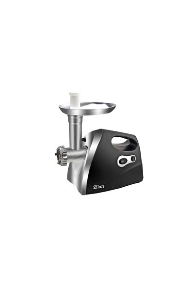 Zilan Home Masina de tocat carne ZILAN ZLN-7599,Negru 1200W, Tava si panou inox,, Functie revers, 1.6kg/min,